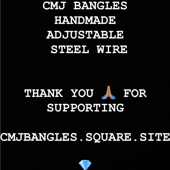 CMJ✨LOVE YOU TO THE MOON & BACK BANGLE (HANDMADE) - Picture 3 of 3